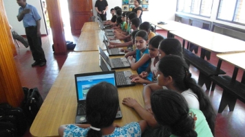 Computerles school Sri Lanka