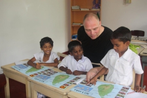 Leren lezen Sri Lanka