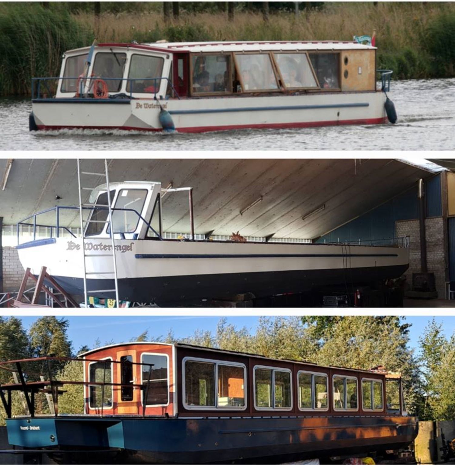 Eerste volledig rolstoeltoegankelijke rondvaartboot De Waterengel gaat (bijna) te water!