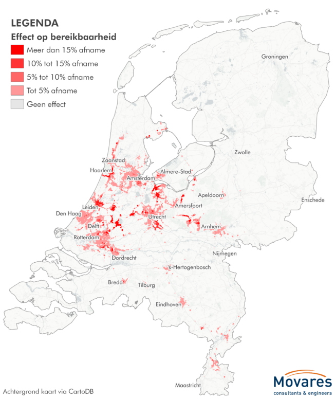 Bereikbaarheid Nederland Spoordienstregeling 2022/2023