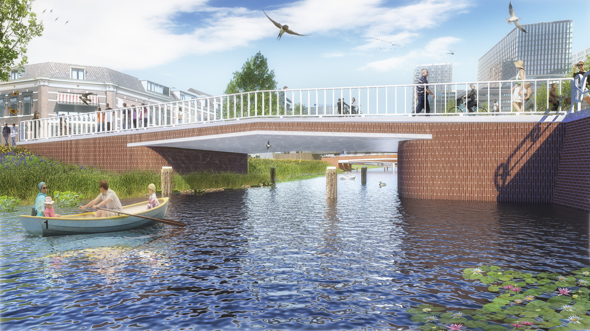 Nieuwe stadsbruggen in Utrecht